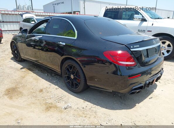 WDDZF4JB9HA157082 2017 MERCEDES-BENZ E-CLASS Black Trasero izquierdo
