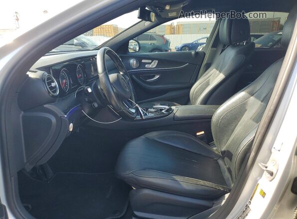 WDDZF4JB9HA166624 2017 MERCEDES-BENZ E Silver Вид салону спереду
