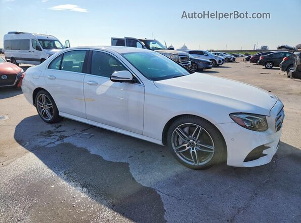 WDDZF4JB9KA513179 2019 MERCEDES-BENZ E White Przód prawy