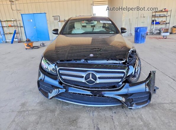 WDDZF4JBXHA024380 2017 MERCEDES-BENZ E Black Widok z przodu