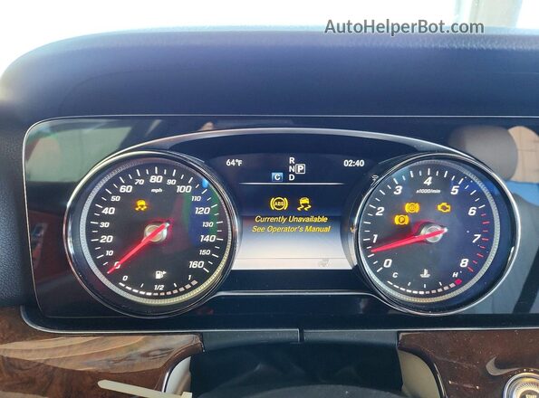 WDDZF4JBXHA024380 2017 MERCEDES-BENZ E Black Widok zestawu wskaźników