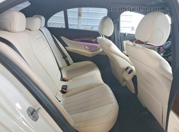 WDDZF4JBXHA036061 2017 MERCEDES-BENZ E Белый Вид задних сидений