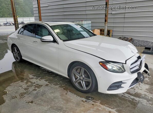 WDDZF4JBXHA036061 2017 MERCEDES-BENZ E Белый Передняя правая четверть