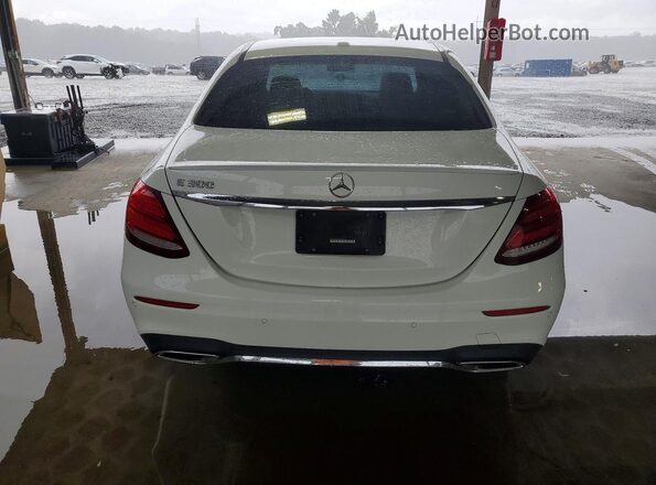 WDDZF4JBXHA036061 2017 MERCEDES-BENZ E Белый Вид сзади