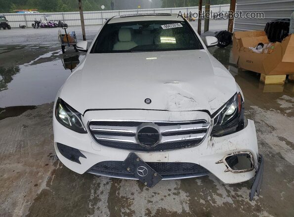 WDDZF4JBXHA036061 2017 MERCEDES-BENZ E Белый Вид спереди
