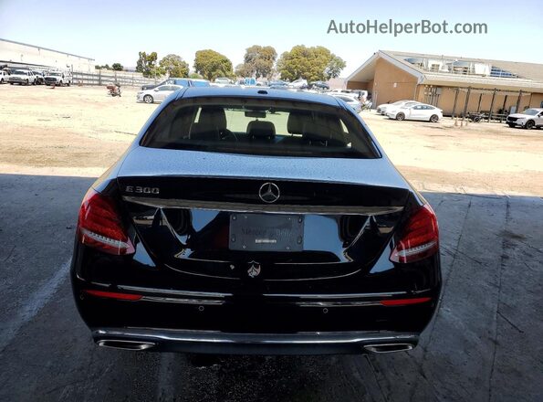WDDZF4JBXHA090637 2017 MERCEDES-BENZ E Black Հետևի տեսք