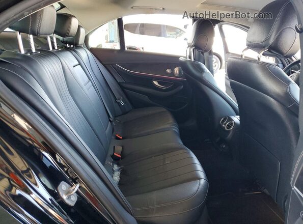 WDDZF4JBXHA090637 2017 MERCEDES-BENZ E Black Հետևի նստատեղերի տեսք