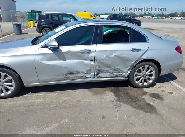 WDDZF4JBXHA194013 2017 MERCEDES-BENZ E-CLASS Silver Widok z przodu
