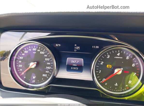 WDDZF4JBXHA194013 2017 MERCEDES-BENZ E-CLASS Silver Widok tylnych siedzeń