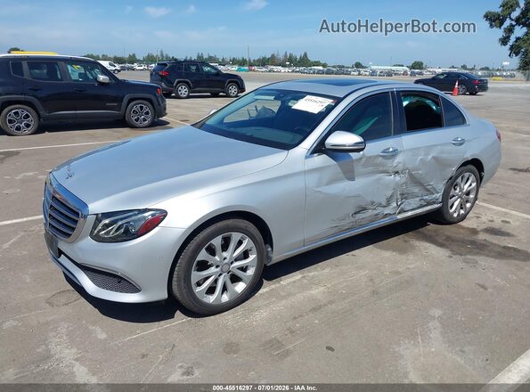 WDDZF4JBXHA194013 2017 MERCEDES-BENZ E-CLASS Silver Przód lewy