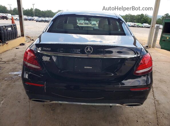 WDDZF4JBXHA207939 2017 MERCEDES-BENZ E Black Rear view
