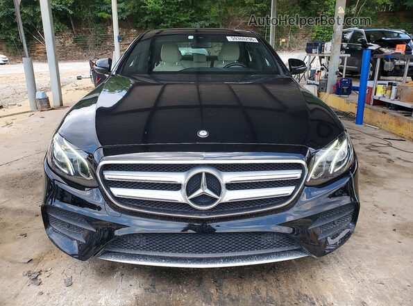WDDZF4JBXHA207939 2017 MERCEDES-BENZ E Black Front view