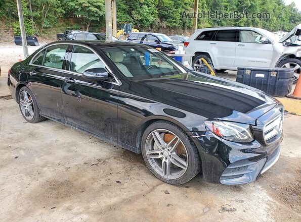 WDDZF4JBXHA207939 2017 MERCEDES-BENZ E Black Front right