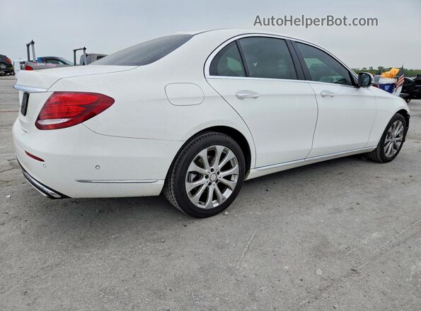 WDDZF4JBXHA219301 2017 MERCEDES-BENZ E White Задня права чверть