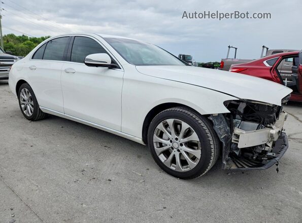 WDDZF4JBXHA219301 2017 MERCEDES-BENZ E White Передня права чверть
