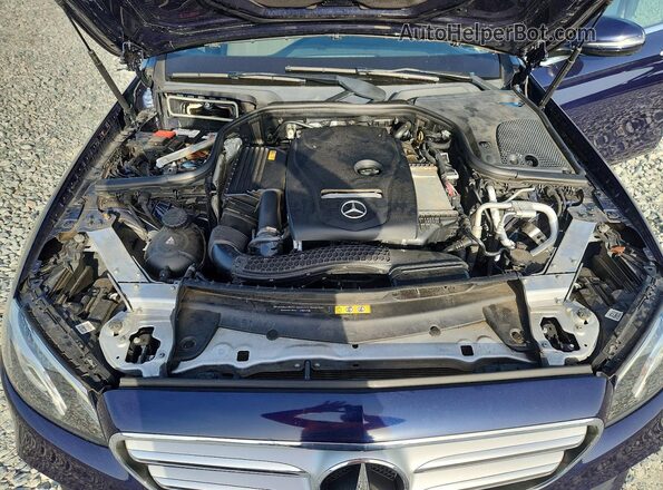 WDDZF4JBXJA300532 2018 MERCEDES-BENZ E Blue Vista interior trasera