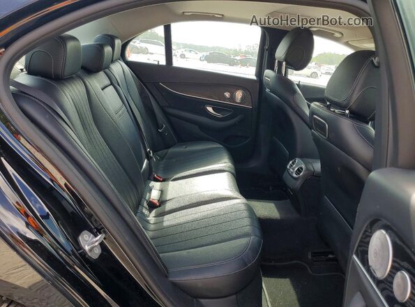WDDZF4JBXJA303818 2018 MERCEDES-BENZ E Black Rear seats view