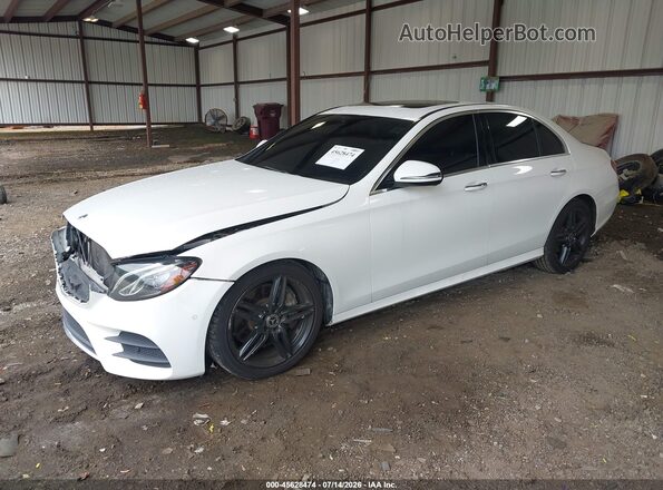 WDDZF4JBXJA405698 2018 MERCEDES-BENZ E-CLASS White Przód lewy
