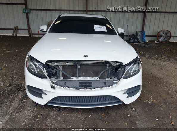 WDDZF4JBXJA405698 2018 MERCEDES-BENZ E-CLASS White Widok zestawu wskaźników