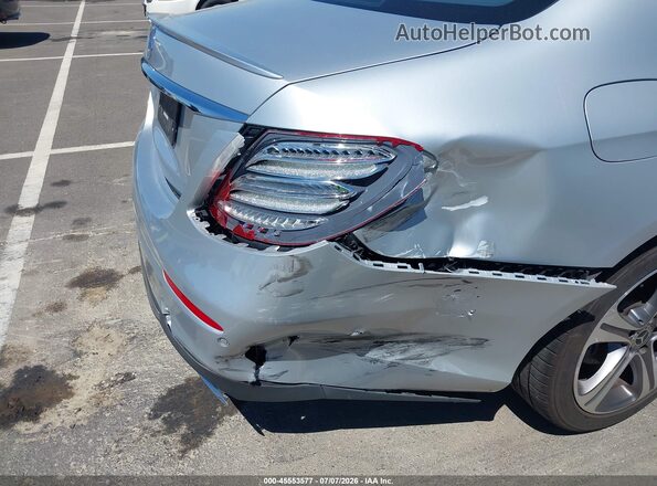 WDDZF4JBXKA608494 2019 MERCEDES-BENZ E-CLASS Silver Front view