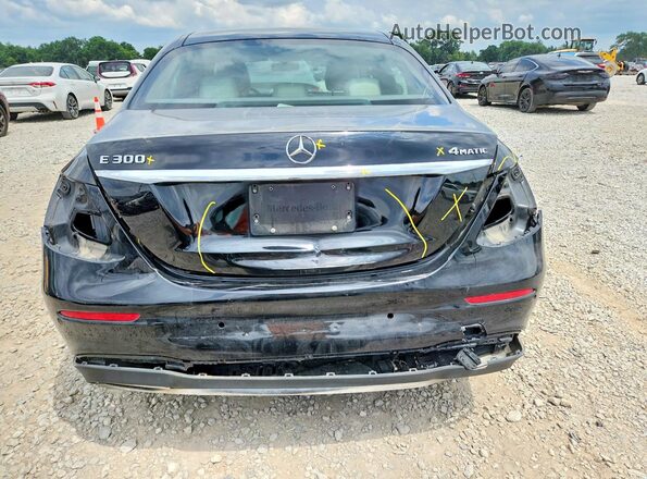 WDDZF4KB0HA019767 2017 MERCEDES-BENZ E Black Widok z tyłu