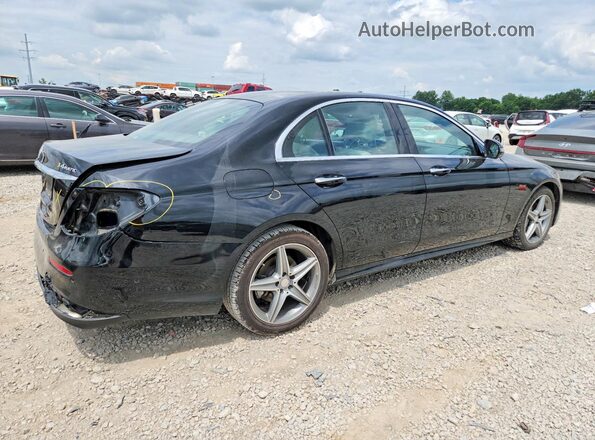 WDDZF4KB0HA019767 2017 MERCEDES-BENZ E Black Tył prawy