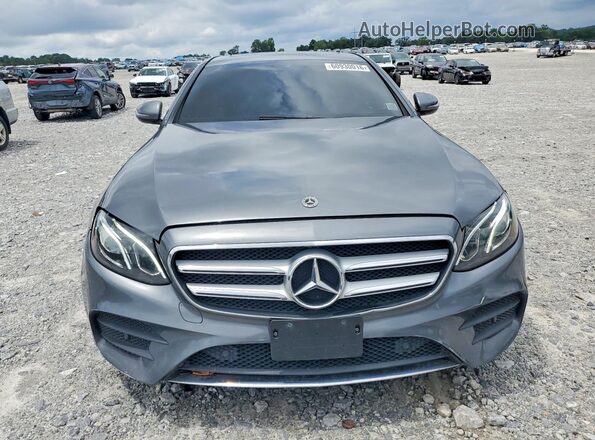 WDDZF4KB0HA029330 2017 MERCEDES-BENZ E Gray Vista frontal