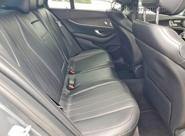 WDDZF4KB0HA029330 2017 MERCEDES-BENZ E Gray Vista de los asientos traseros