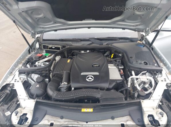 WDDZF4KB0HA107203 2017 MERCEDES-BENZ E-CLASS Silver უკანა ხედი