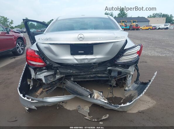 WDDZF4KB0HA107203 2017 MERCEDES-BENZ E-CLASS Silver წინა ხედი