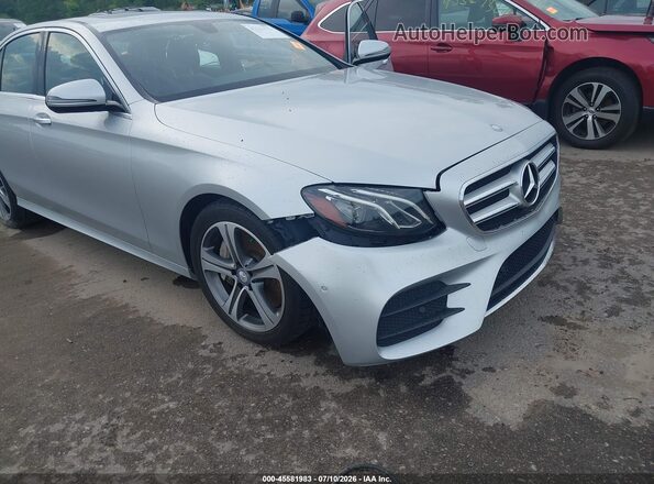 WDDZF4KB0HA107203 2017 MERCEDES-BENZ E-CLASS Silver 