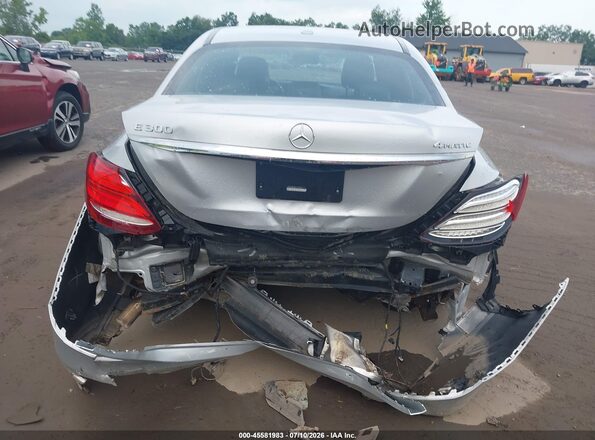 WDDZF4KB0HA107203 2017 MERCEDES-BENZ E-CLASS Silver 