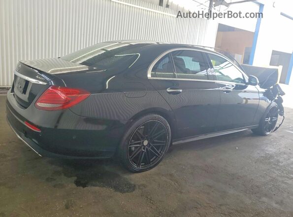 WDDZF4KB0HA198103 2017 MERCEDES-BENZ E Black Rear right