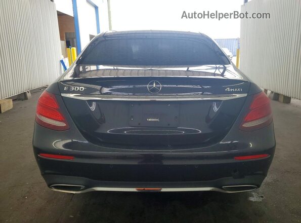 WDDZF4KB0HA198103 2017 MERCEDES-BENZ E Black Rear view