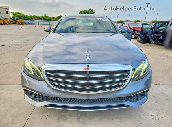 WDDZF4KB0HA235411 2017 MERCEDES-BENZ E Gray Դիմացի տեսք
