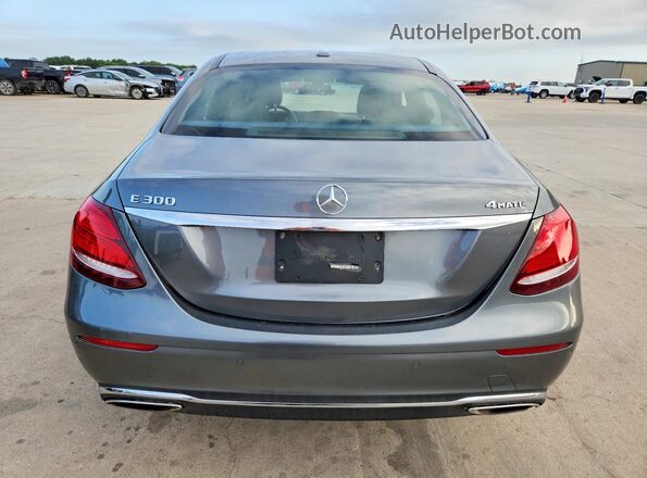 WDDZF4KB0HA235411 2017 MERCEDES-BENZ E Gray Հետևի տեսք