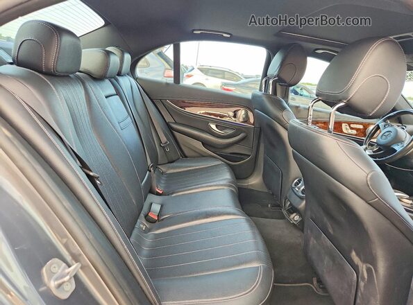 WDDZF4KB0HA235411 2017 MERCEDES-BENZ E Gray Հետևի նստատեղերի տեսք