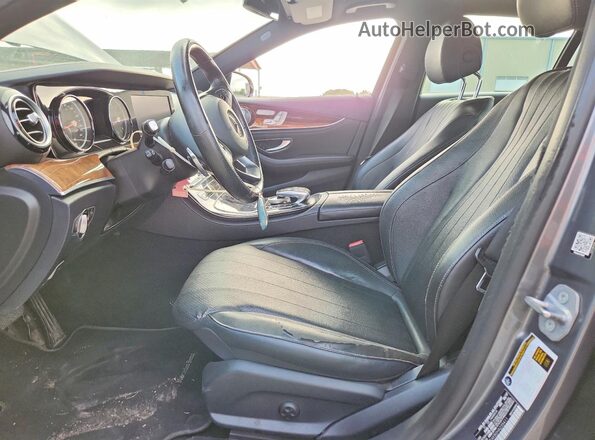 WDDZF4KB0HA235411 2017 MERCEDES-BENZ E Gray Սալոնի դիմացի տեսք