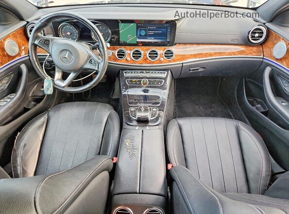 WDDZF4KB0HA235411 2017 MERCEDES-BENZ E Gray Առջևի վահանակի տեսք