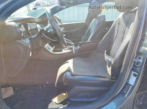 WDDZF4KB0KA626985 2019 MERCEDES-BENZ E Gray Вид салону спереду