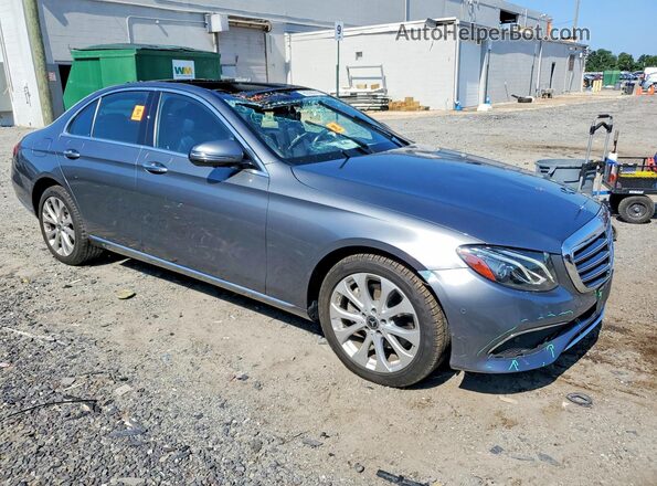 WDDZF4KB0KA626985 2019 MERCEDES-BENZ E Gray Передня права чверть