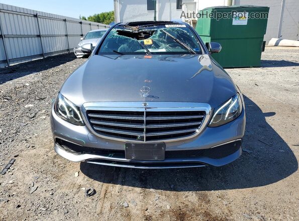 WDDZF4KB0KA626985 2019 MERCEDES-BENZ E Gray Вид спереду