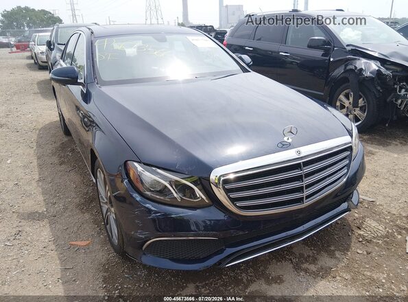 WDDZF4KB0KA629210 2019 MERCEDES-BENZ E-CLASS Dark Blue Вид спереди