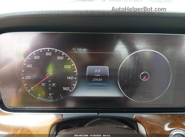 WDDZF4KB0KA629210 2019 MERCEDES-BENZ E-CLASS Dark Blue Вид задних сидений