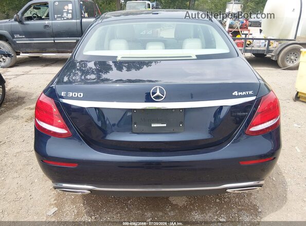 WDDZF4KB0KA629210 2019 MERCEDES-BENZ E-CLASS Dark Blue 