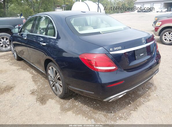 WDDZF4KB0KA629210 2019 MERCEDES-BENZ E-CLASS Dark Blue Задняя левая четверть
