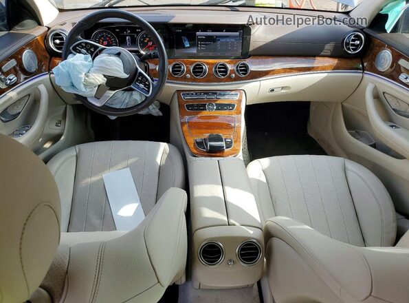 WDDZF4KB0KA645634 2019 MERCEDES-BENZ E Blue Առջևի վահանակի տեսք
