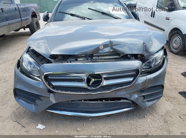 WDDZF4KB1HA074163 2017 MERCEDES-BENZ E-CLASS Gray წინა ხედი