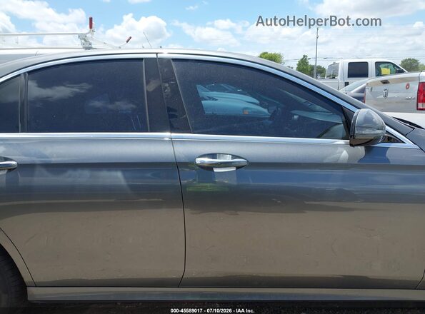 WDDZF4KB1HA074163 2017 MERCEDES-BENZ E-CLASS Gray უკანა სალონის ხედი