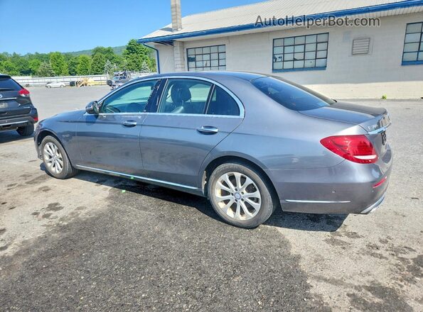 WDDZF4KB1HA144227 2017 MERCEDES-BENZ E Gray Trasero izquierdo